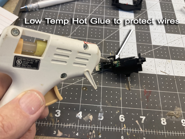 hot glue